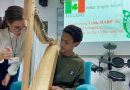 Rencontre des 4ème 7 avec la harpiste Farah Mechri