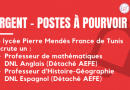 Poste à pourvoir – Urgent