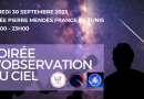 Soirée d’observation du ciel – Samedi 30/09