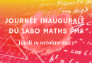 Journée inaugurale du Labo Maths PMF le 19/10