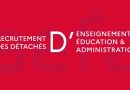 Campagne de recrutement des détaché(e)s d’enseignement, d’éducation et d’administration 2026-27