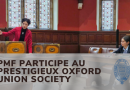 PMF participe au prestigieux Oxford Union Society