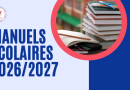 Les manuels scolaires 2026-2027