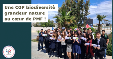 Une COP biodiversité grandeur nature au lycée PMF