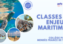 Les classes à Enjeux maritimes à PMF