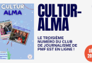 Découvrez le numéro 3 de Cultur-alma !