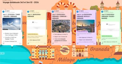 Voyage scolaire Andalousie des 3e3 et 3e4 SI (27/03-01/04) Voyage scolaire Andalousie des 3e3 et 3e4 SI (27/03-01/04)