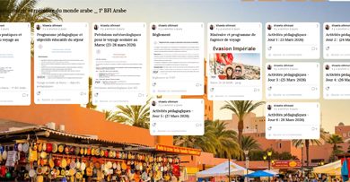 Voyage scolaire Maroc des 1ère BFI Arabe (23-28/03)